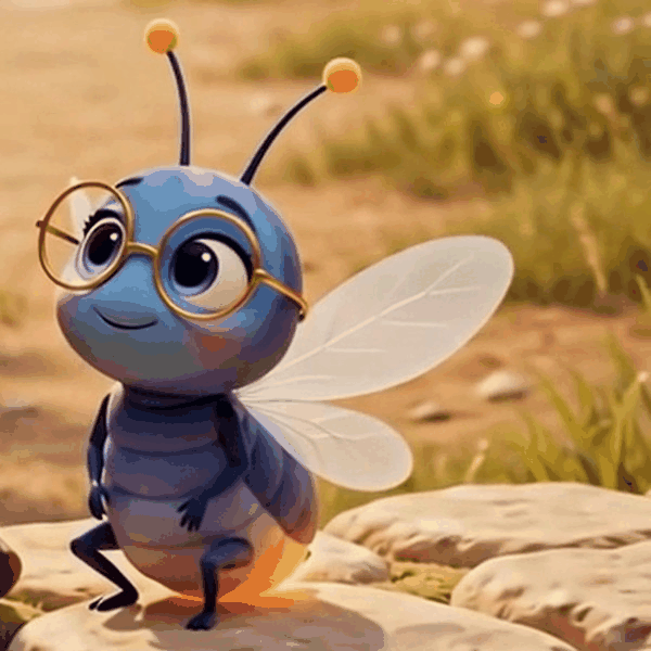 Lumi the Firefly, a glowing firefly who narrates the verses and leads the prayers